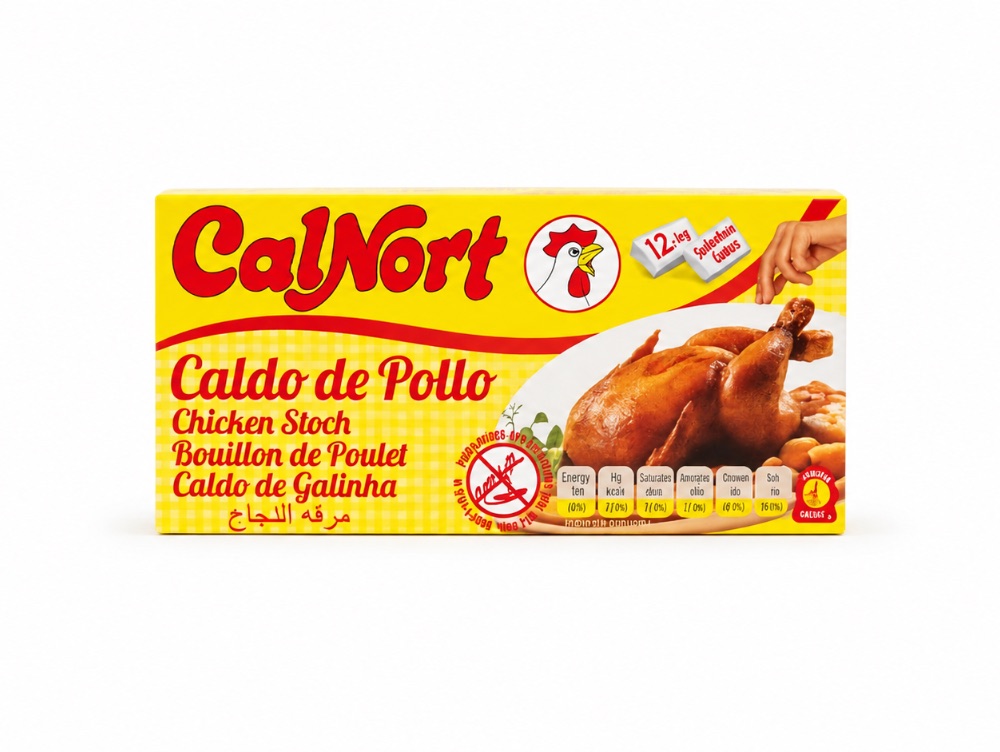 Paquet de caldo de carne 12u