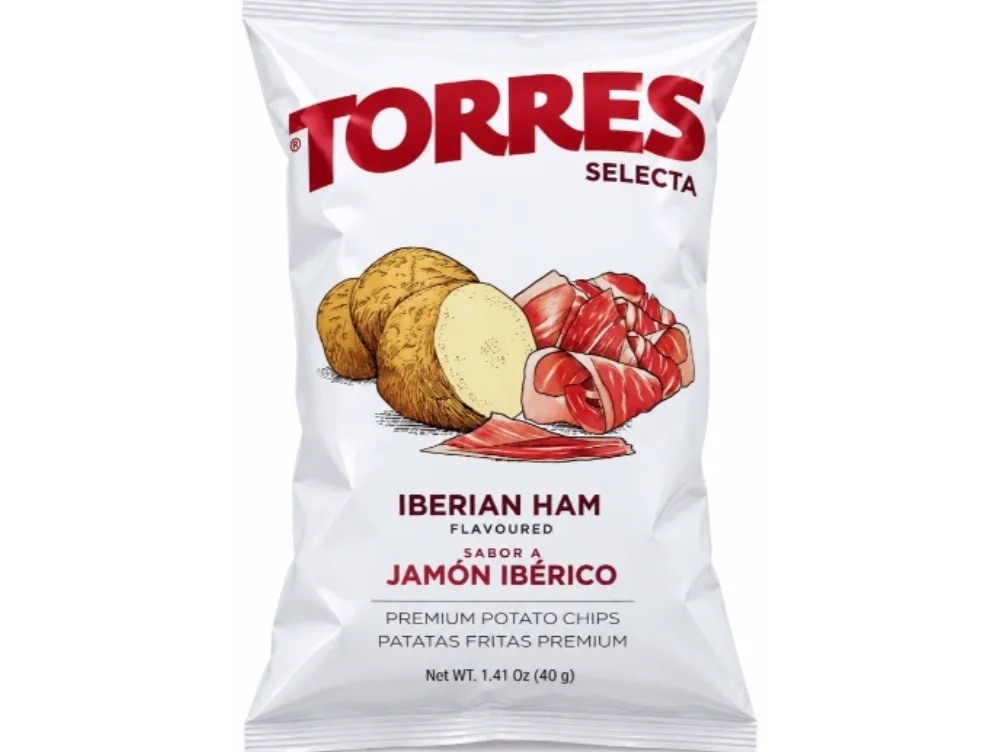 Papas Sabor Jamón Ibérico Torres (40g)