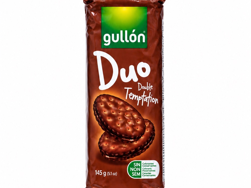 Galletas Gullón Duo Double Temptation, presentación de 145 g