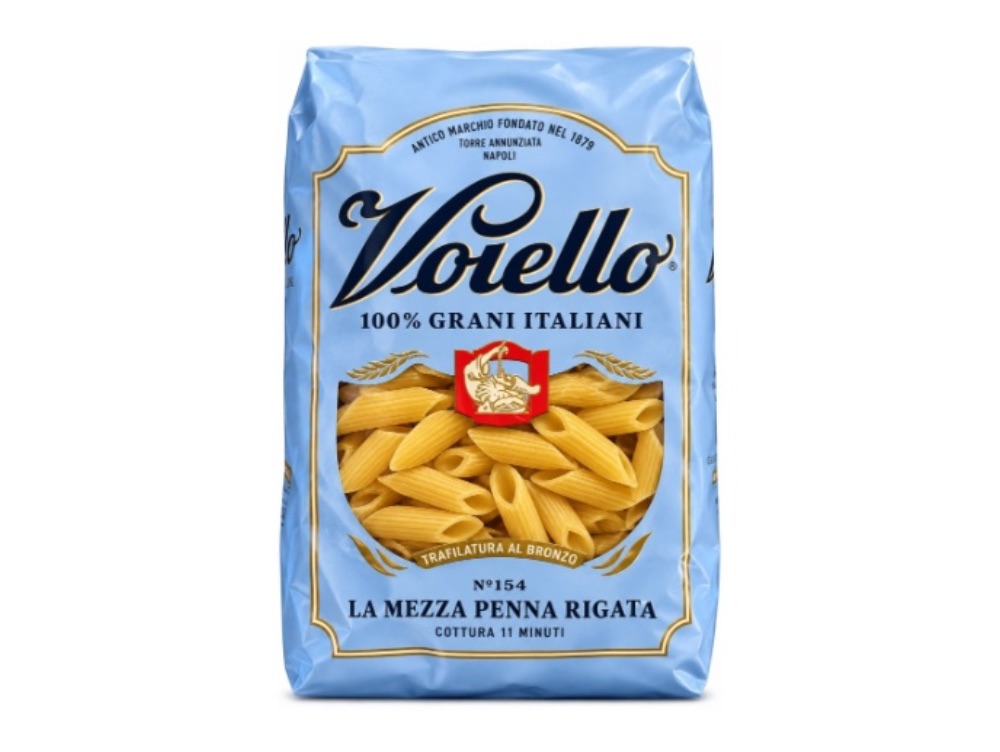 Pasta Voiello Mezze Penne Rigate N.º 154 (500g)