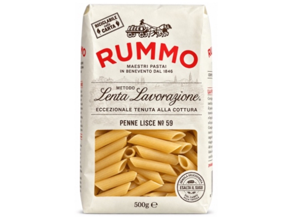 Pasta Rummo Penne Lisce N.º 59 – 500 g