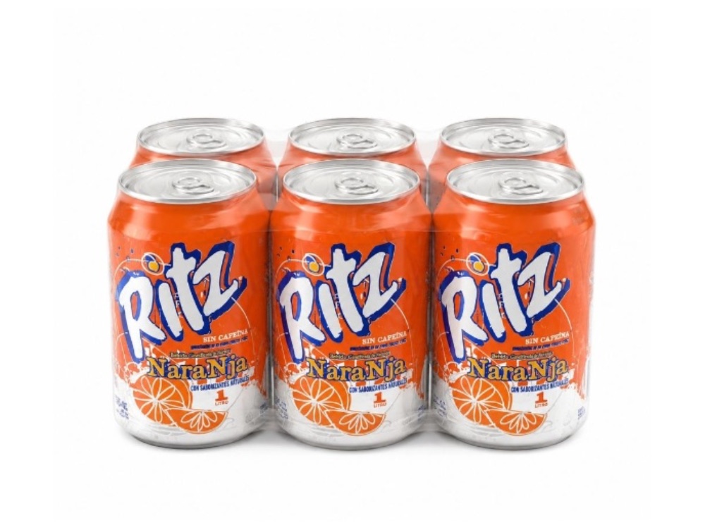 Pack de 6 Refrescos de Naranja