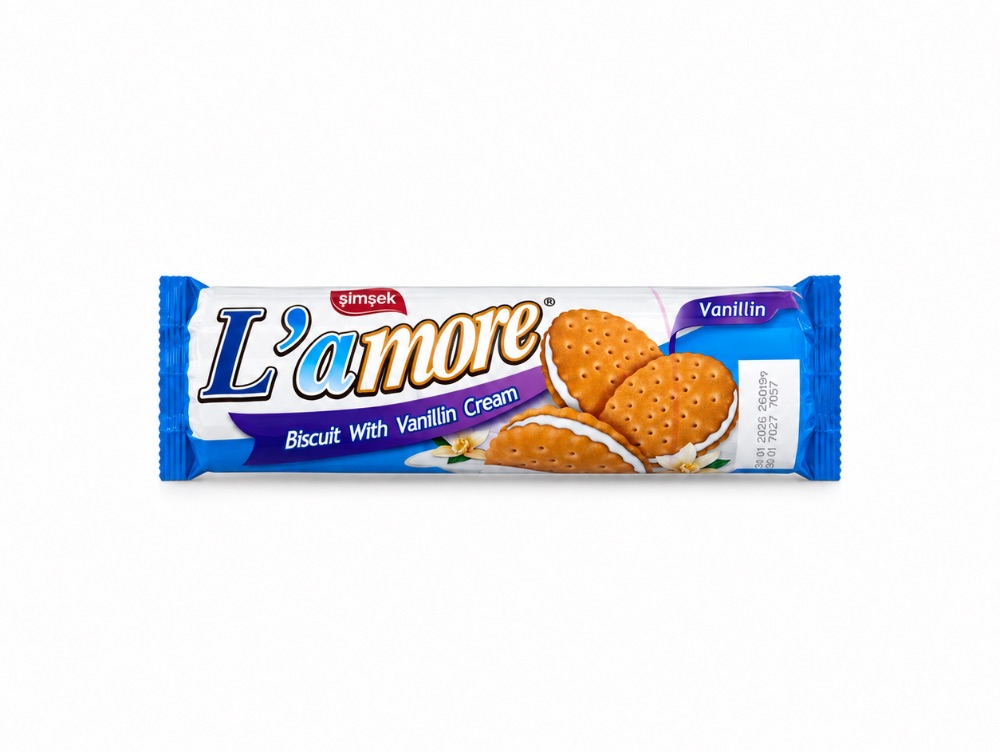 Galletas con crema de vainilla