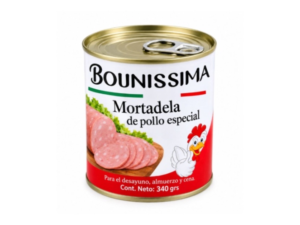 Mortadela de Pollo Bounissima 340 g
