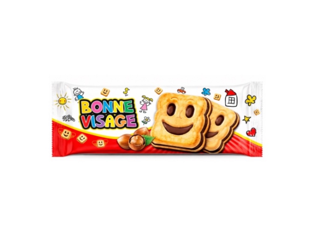 Galletas Bonne Visage Rellenas de Chocolate