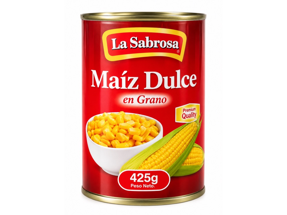 Maíz Dulce en Grano La Sabrosa – 425