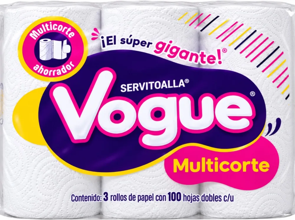 Servitoalla Vogue Multicorte – 3 Rollos