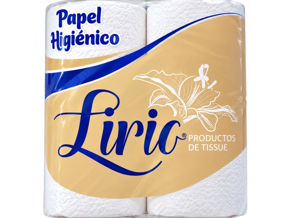 Papel Higiénico Lirio – Pack de 4 rollos