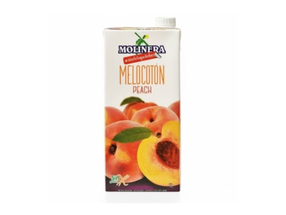 Néctar de Melocotón S/Azúcar MOLINERA (1L)