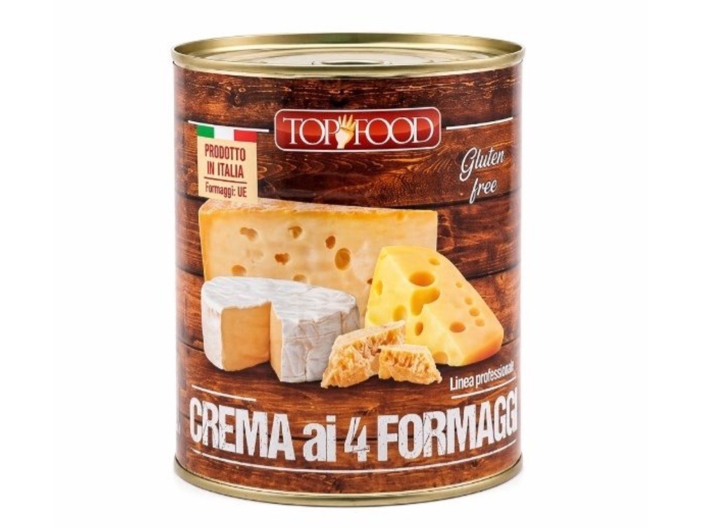 Salsa 4 Quesos TOP FOOD/MUCHO GUSTO (800g)