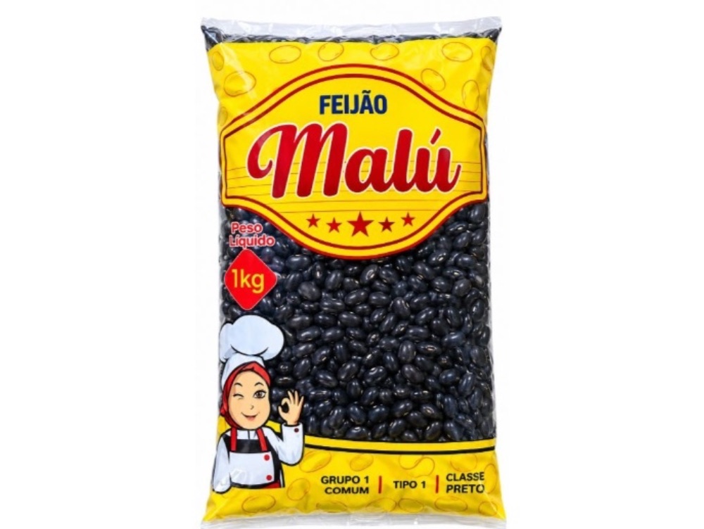 Frijoles negro Malu 1kg