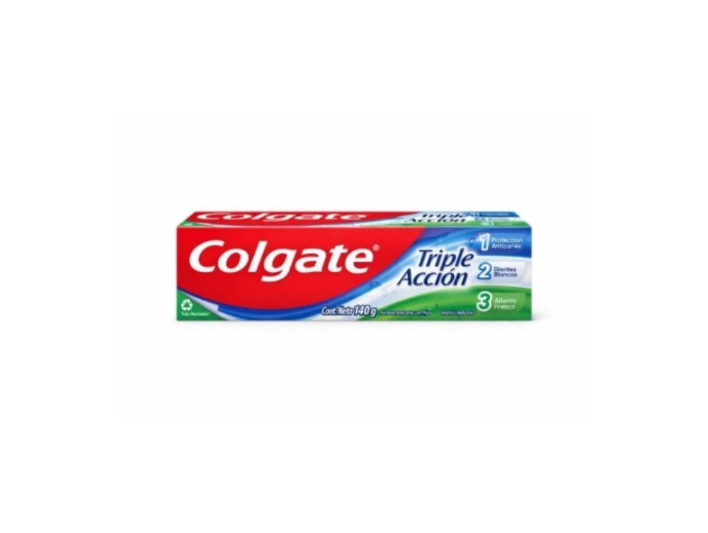Pasta de Dientes Colgate Triple Acción (140g)