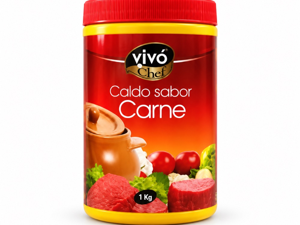 Caldo sabor a carne Vivó Chef – 1 kg