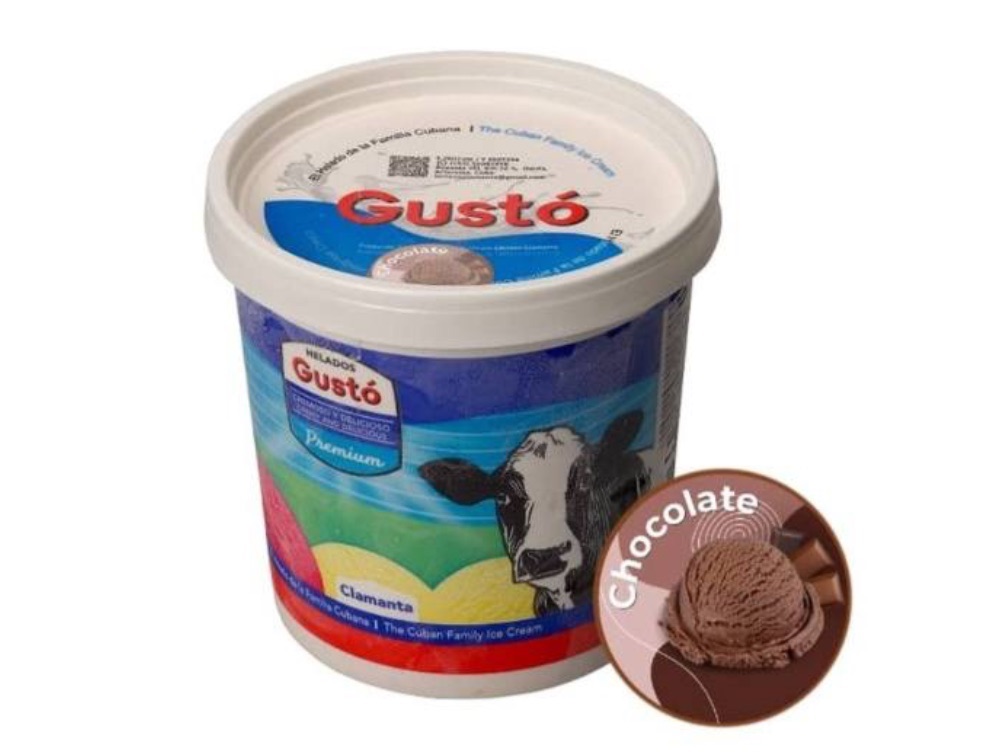 Helado de chocolate Gustó 1 L